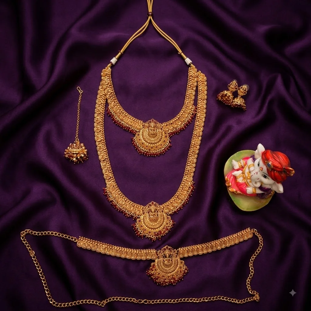 Antique Finish Bridal Combo Set – BC0001