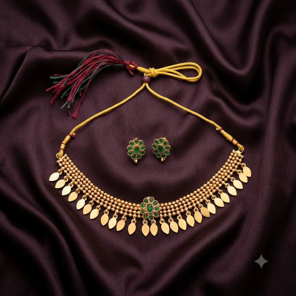 Beautiful Trendy Choker with Earrings- CK0002