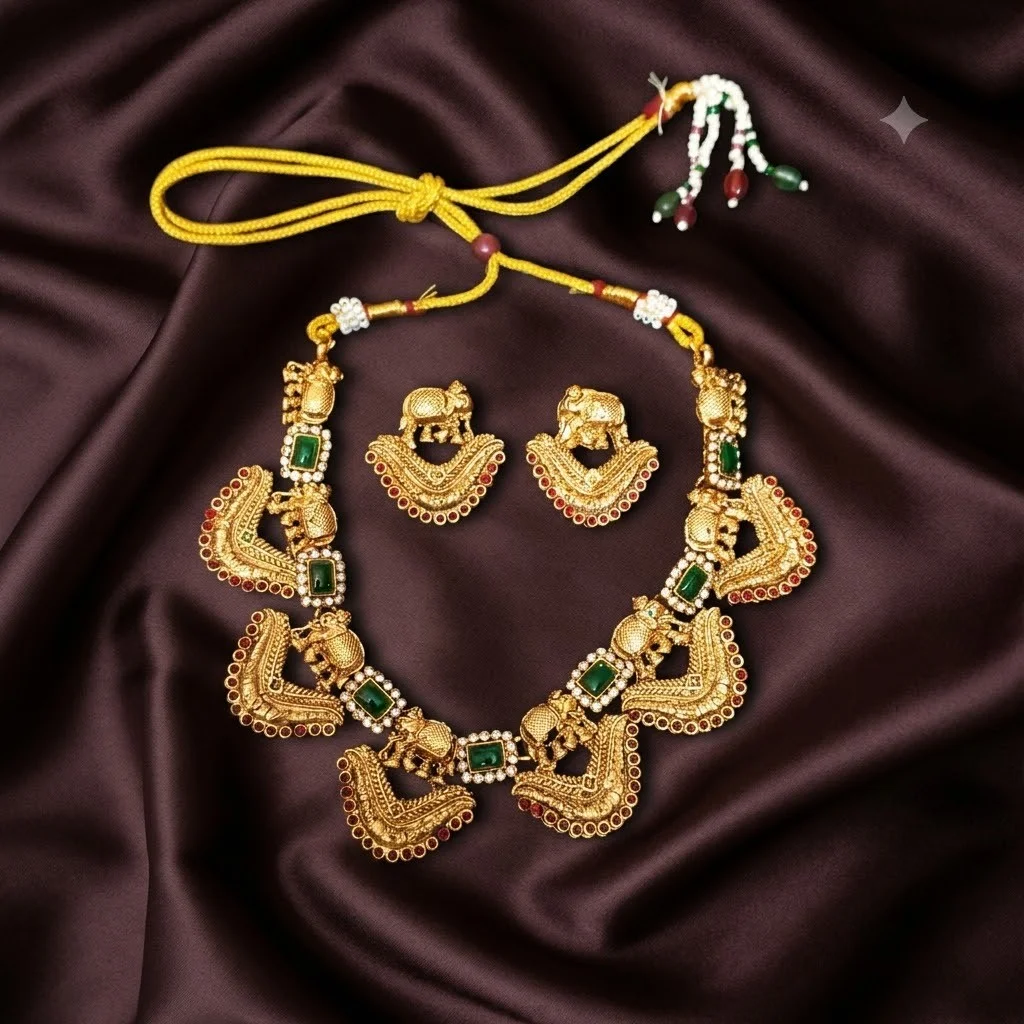 Beautiful Necklace with Earrings- NN0057