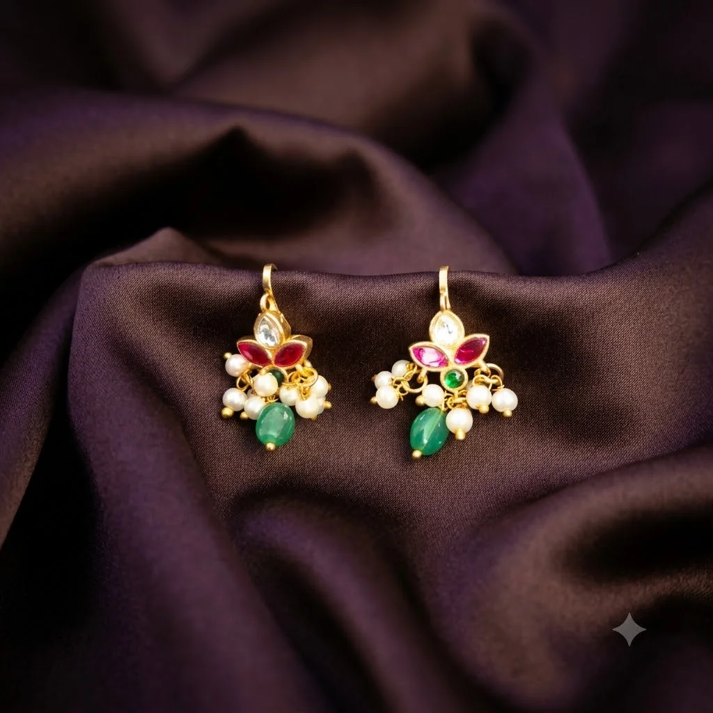 Beautiful Multi Colored Bugadi- BU0005