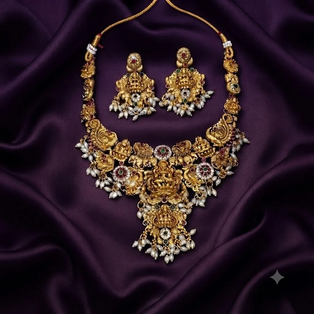 Lakshmi Necklace Basic Quality - SNN0013