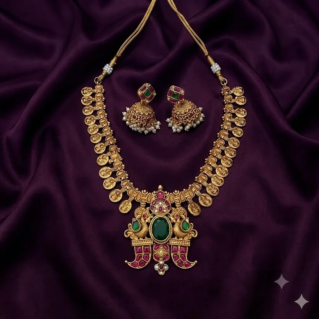 Kasu With Puligoru Pendant - SNN00920